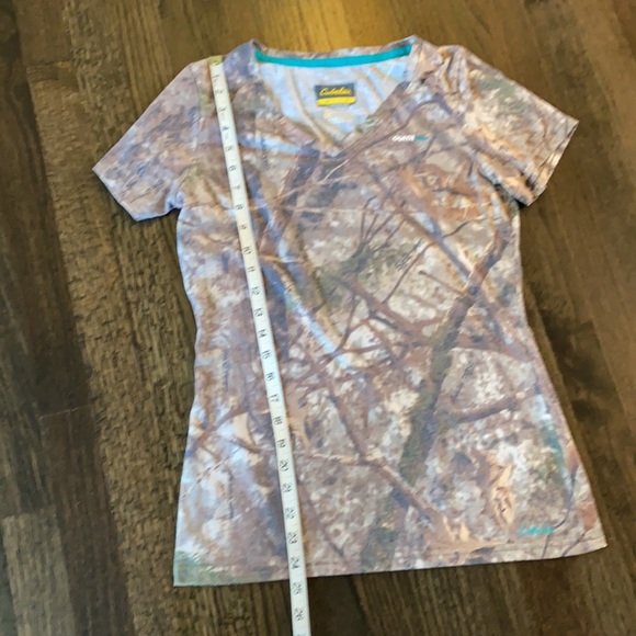Cabela’s Camo Dri Release with Freshguard Outfit Her Small Shirt VGUC - Picture 2 of 8